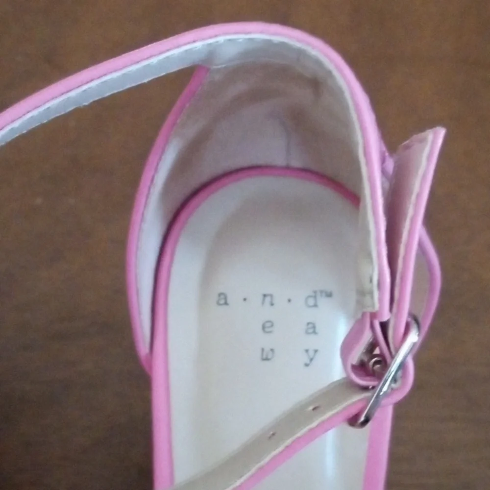 Pink Strappy Heels - Picture 3 of 8